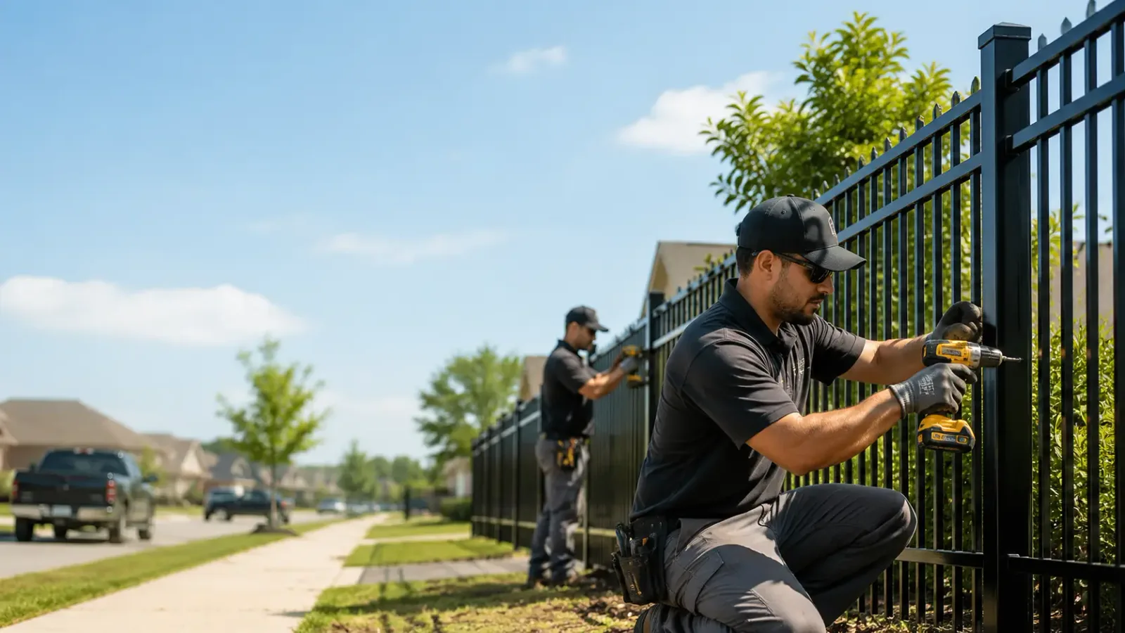 Metal Fence Installation in Trilla, IL